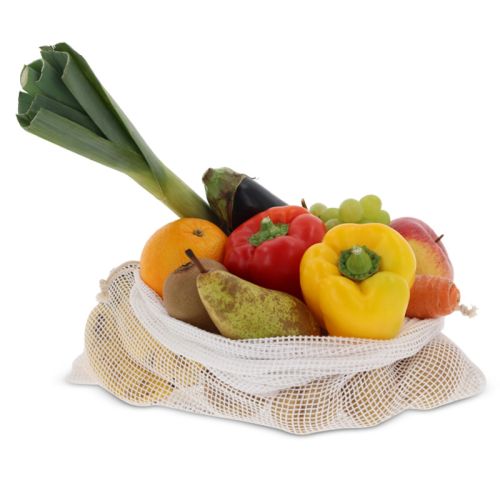 Gemüse- und Obstbeutel Baumwolle - Bild 1